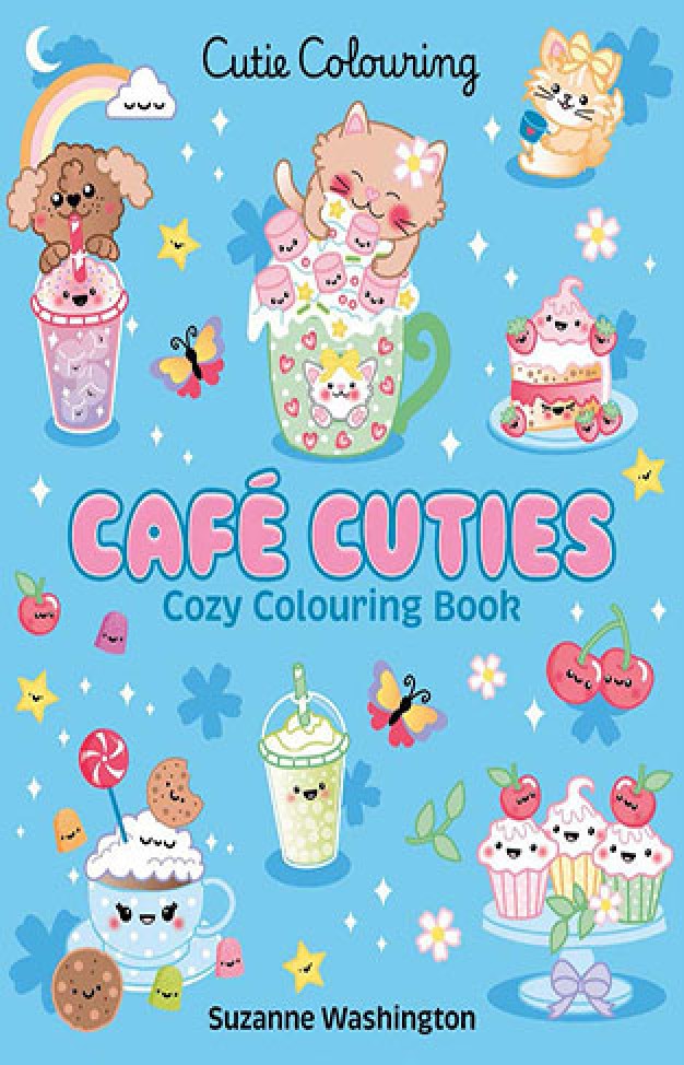 Cafe Cuties Colouring Book